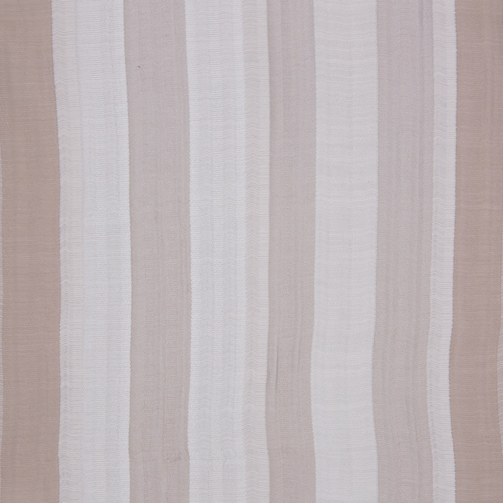 Indian Ivory/Beige Striped Poly/Cotton Brocade Indian Ivory/Beige Striped Poly/Cotton Brocade