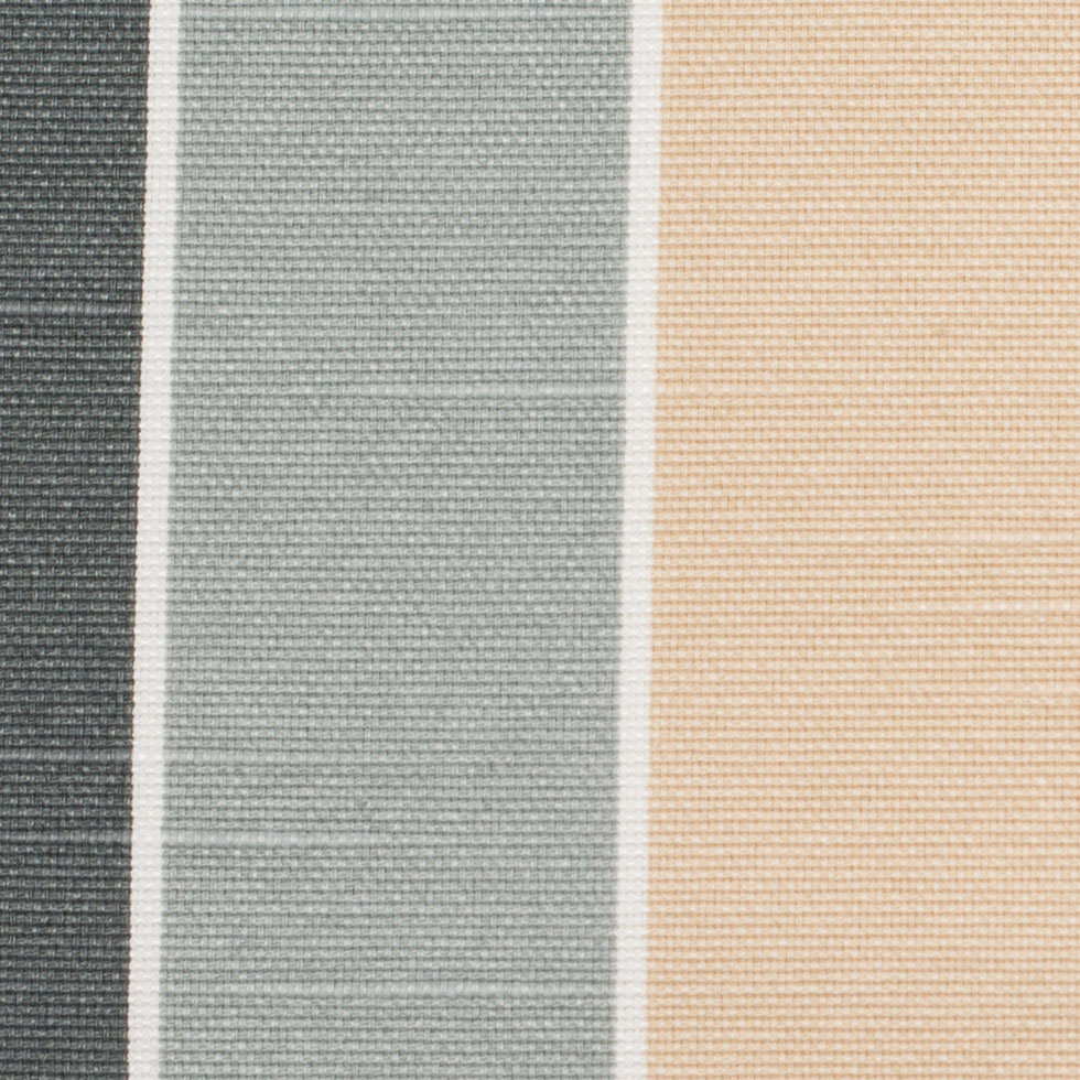 Spanish Gray-1 Striped Poly-Cotton Woven - Detail Spanish Gray-1 Striped Poly-Cotton Woven - Detail