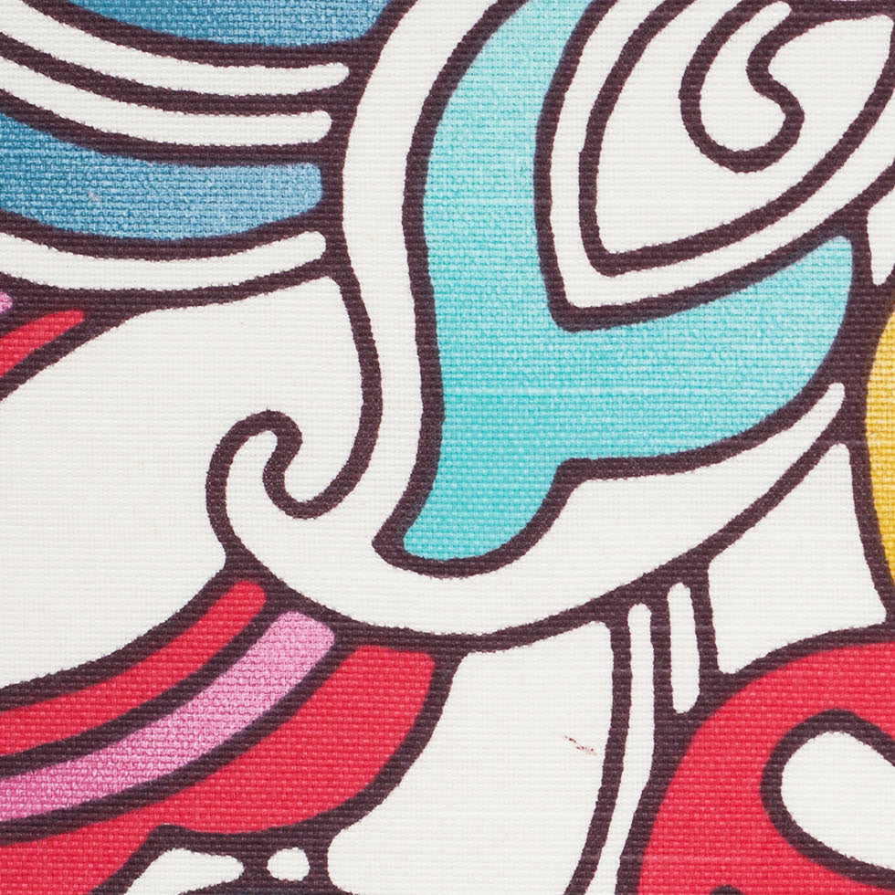 Spanish Spring Floral Woven Detail Spanish Spring Floral Woven Detail