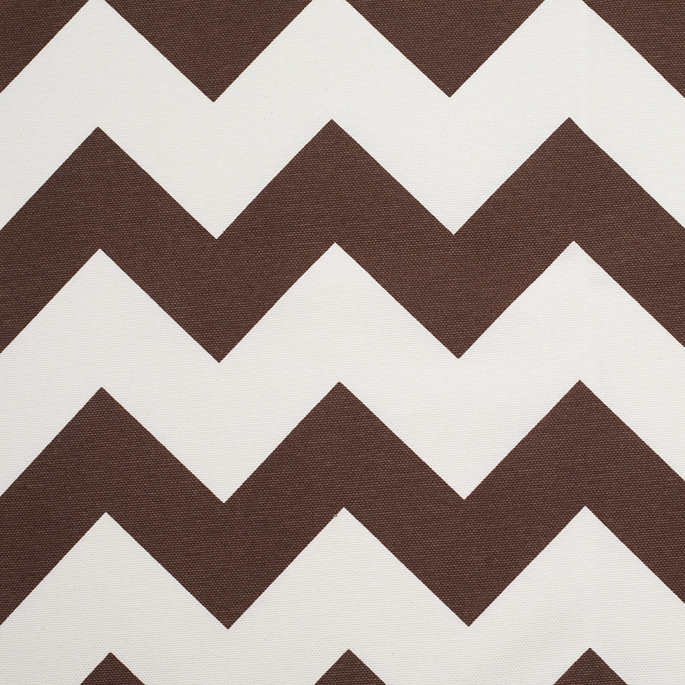 Spanish Espresso/White Geometric Poly-Cotton Woven Spanish Espresso/White Geometric Poly-Cotton Woven