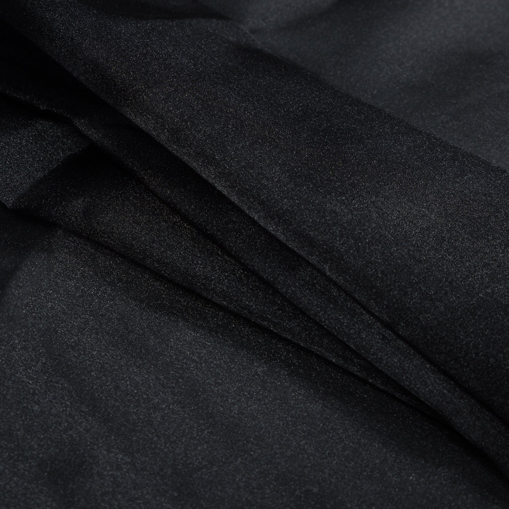 Sparkle Nylon Organza - Black Detail