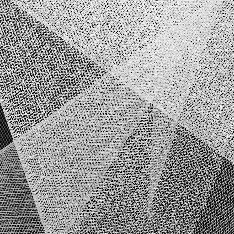 White Diamond Net Nylon Tulle White Diamond Net Nylon Tulle