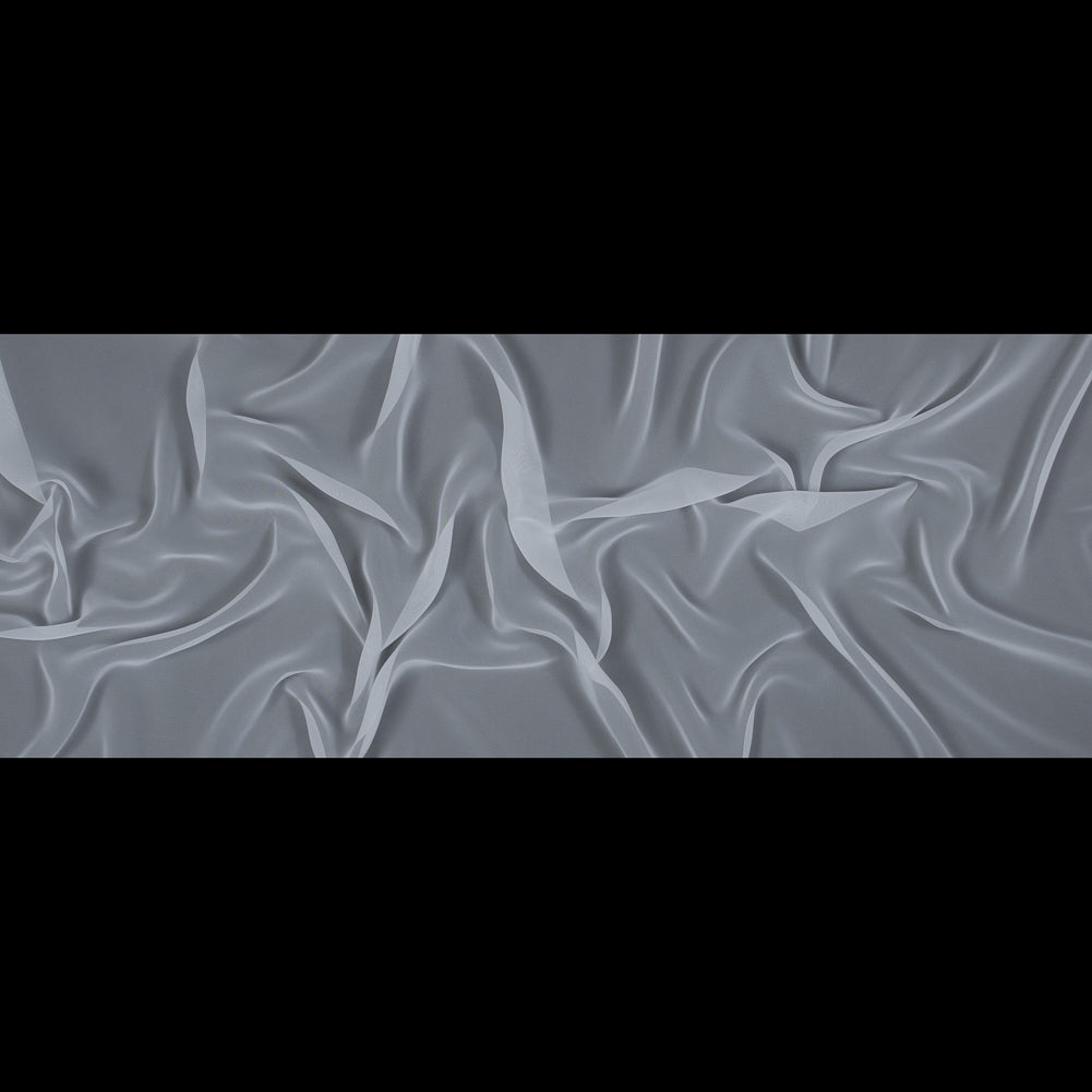 Polyester Chiffon - White - Regina Collection Folded Polyester Chiffon - White - Regina Collection Folded