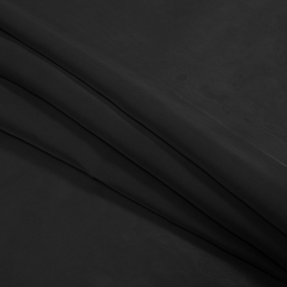 Polyester Chiffon - Black - Regina Collection Detail