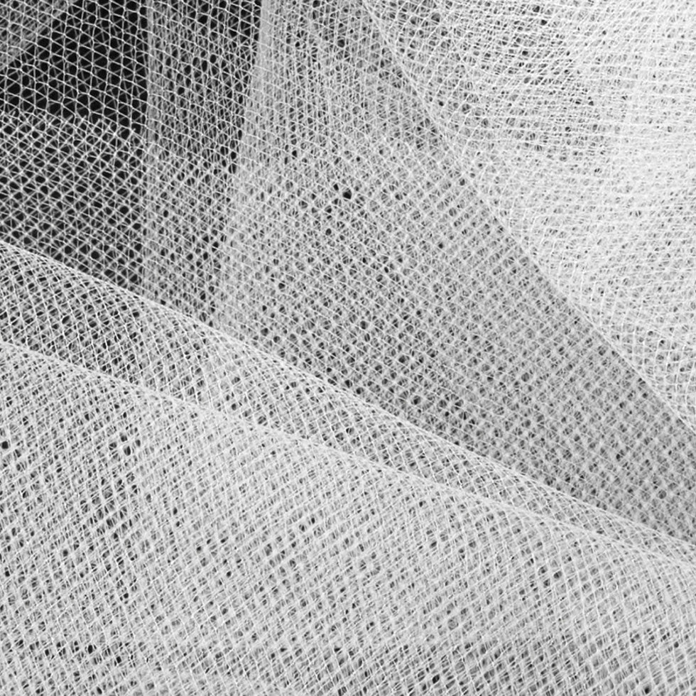 Nylon Tulle 108" - White - Pavlova Wide Collection Detail Nylon Tulle 108" - White - Pavlova Wide Collection Detail