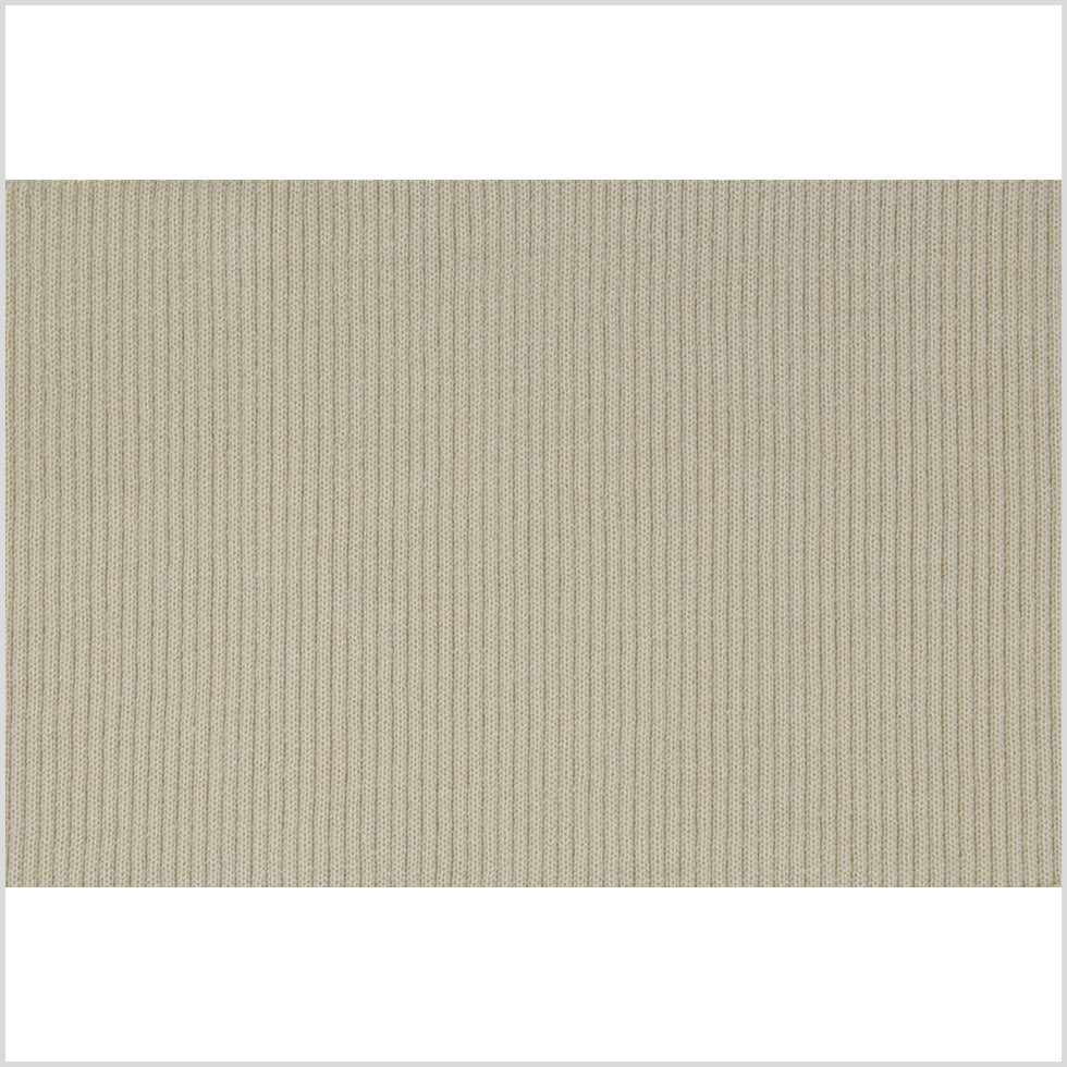 Vegas Beige Rib Knit Trim - 7 x 38 Vegas Beige Rib Knit Trim - 7 x 38