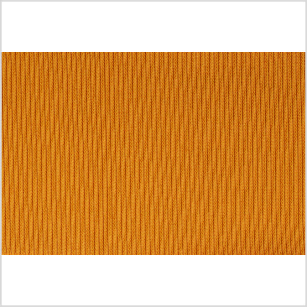 H. Light Gold Acrylic/Spandex 7" X 38" Rib Knit Trim H. Light Gold Acrylic/Spandex 7" X 38" Rib Knit Trim