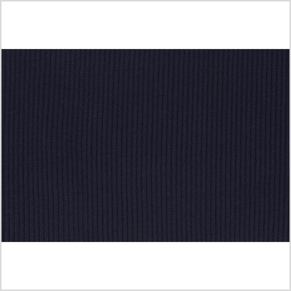 True Navy Rib Knit Trim - 7 x 38 True Navy Rib Knit Trim - 7 x 38
