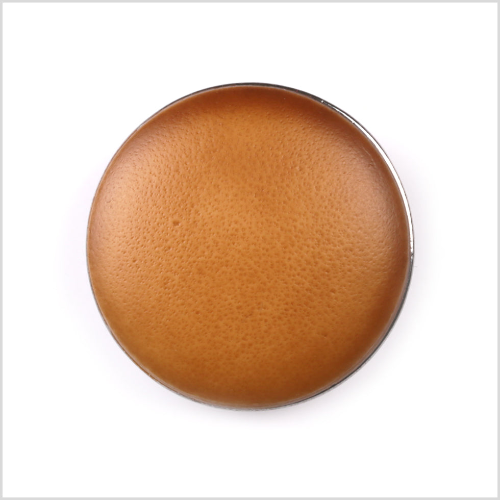 Light Brown Zamac Button - 24L/15mm Light Brown Zamac Button - 24L/15mm