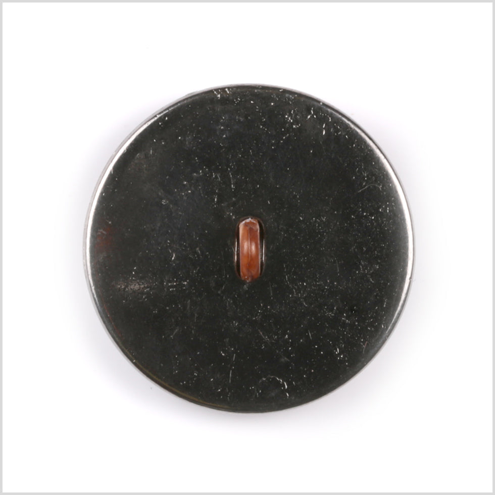 Dark Brown Zamac Button - 44L/28mm Detail Dark Brown Zamac Button - 44L/28mm Detail