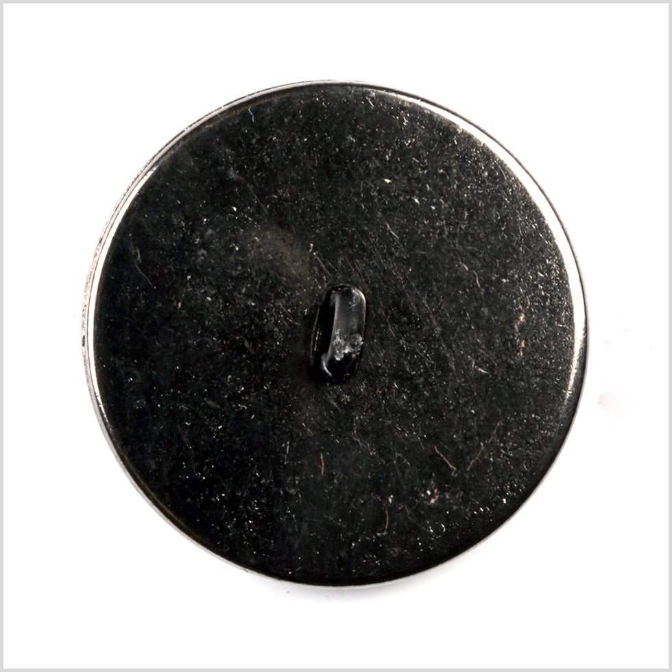 Black Zamac Button - 36L/23mm - Detail Black Zamac Button - 36L/23mm - Detail