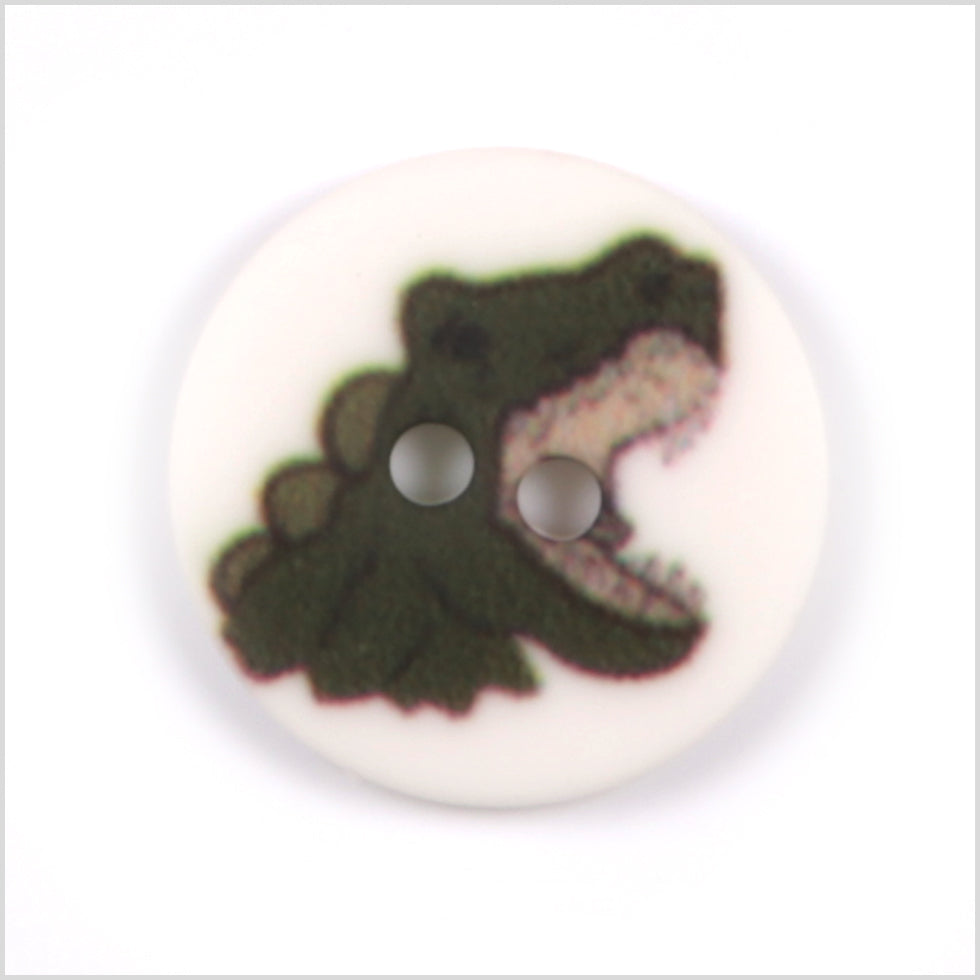 White Kids T-Rex Button - 24L/15mm White Kids T-Rex Button - 24L/15mm