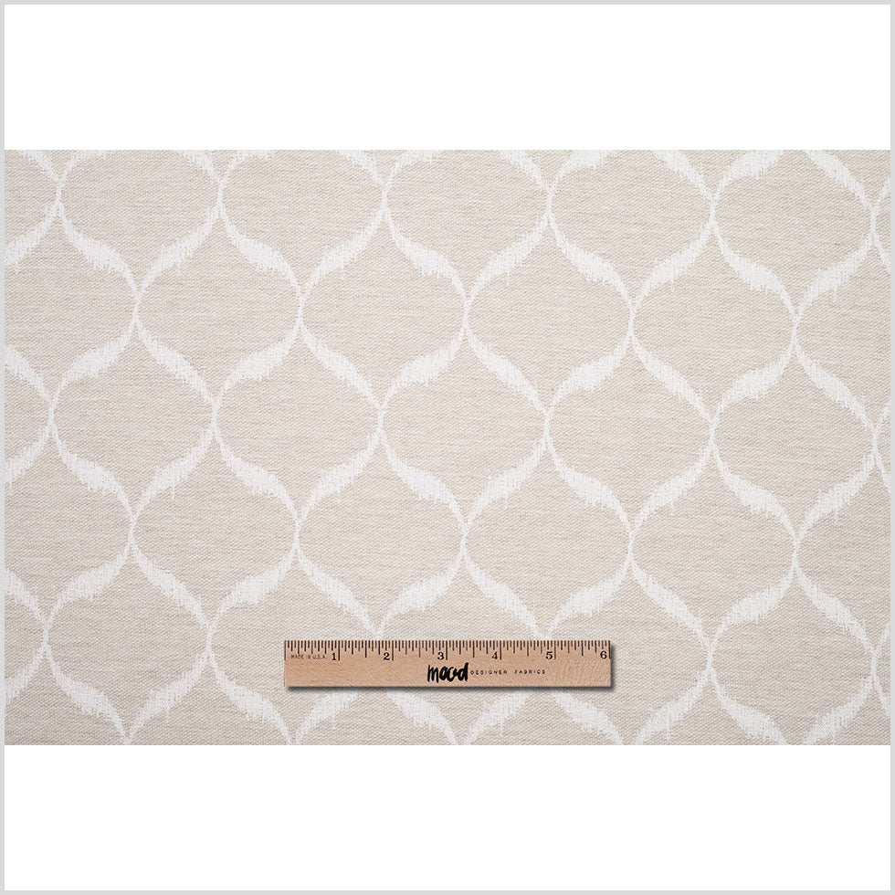 Spanish Lino Ikat-Like Classical Polyester-Cotton Canvas - Full Spanish Lino Ikat-Like Classical Polyester-Cotton Canvas - Full