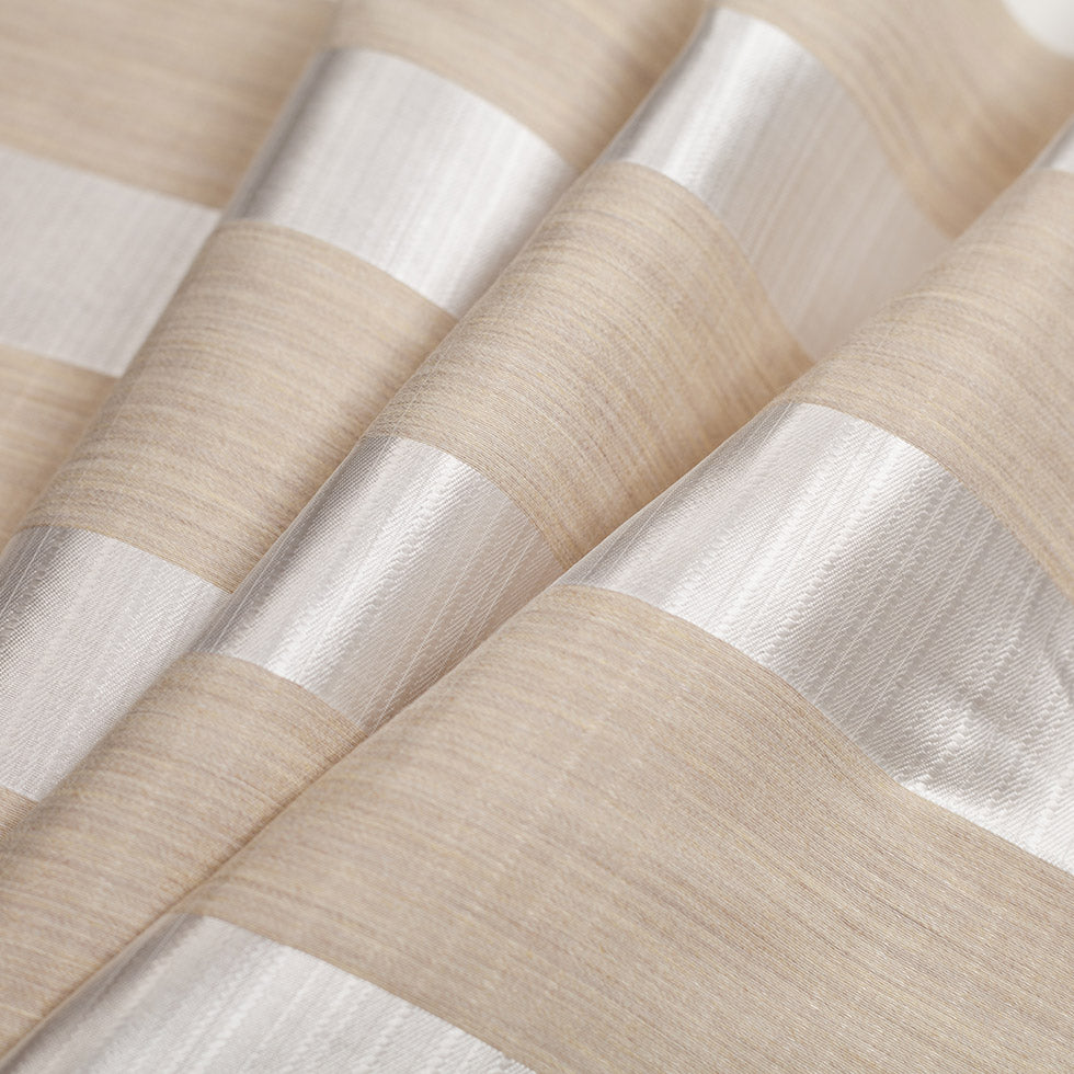 Turkish Striped Ice Polyester Woven - Folded Turkish Striped Ice Polyester Woven - Folded