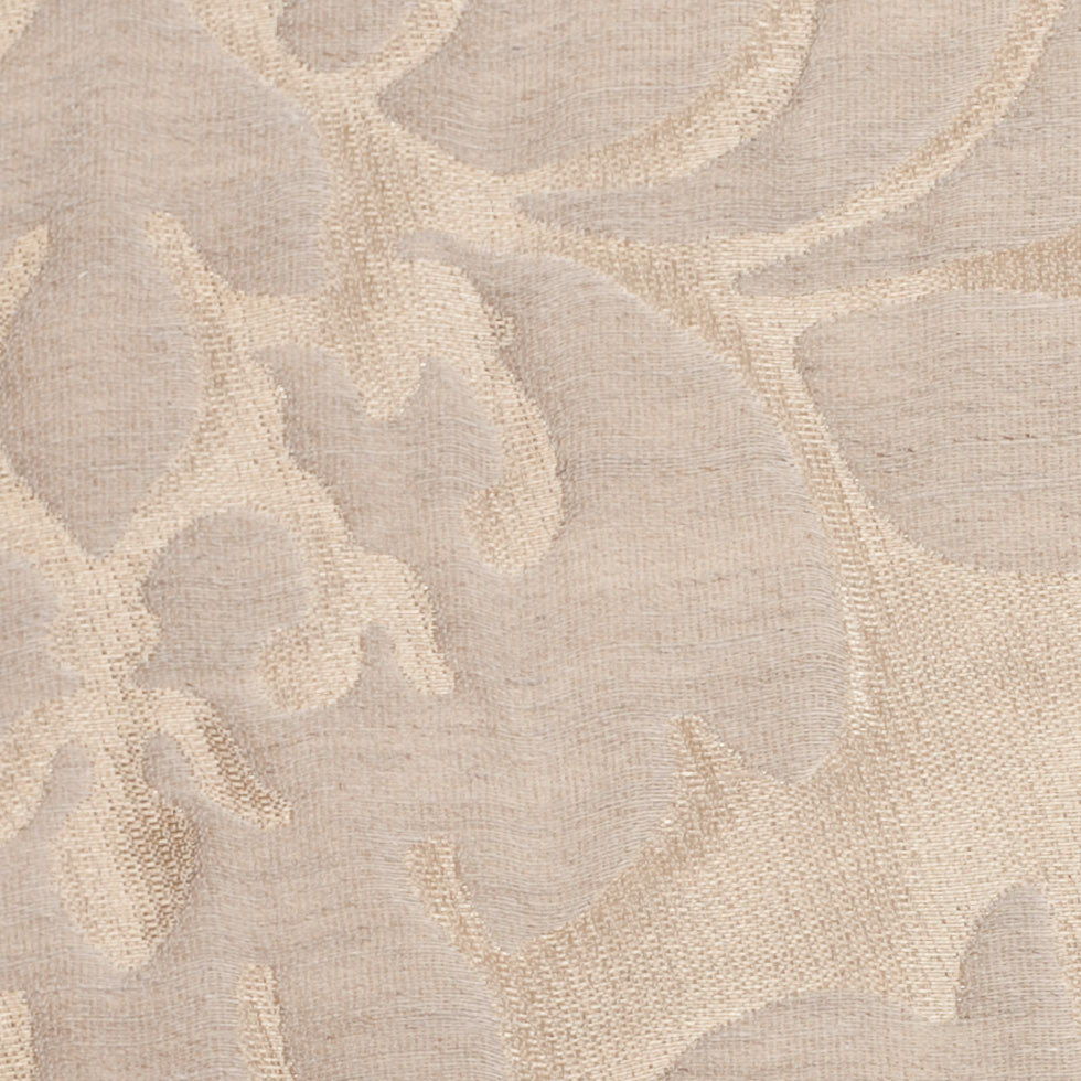 Turkish Metallic Gold/Beige Damask Polyester Brocade - Detail Turkish Metallic Gold/Beige Damask Polyester Brocade - Detail
