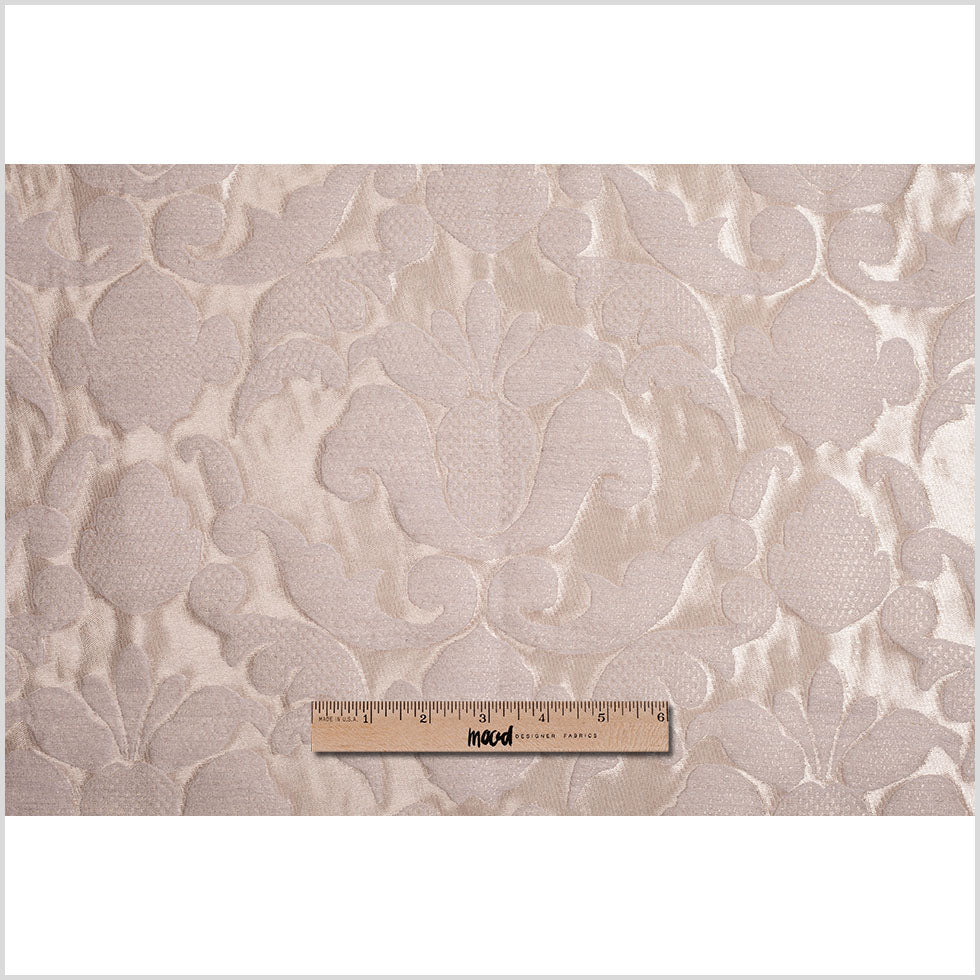 Turkish Metallic Gold Damask Polyester Brocade - Full Turkish Metallic Gold Damask Polyester Brocade - Full