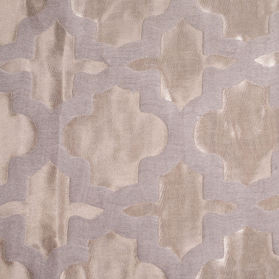 Turkish Metallic Gold Morocan Polyester Brocade Turkish Metallic Gold Morocan Polyester Brocade