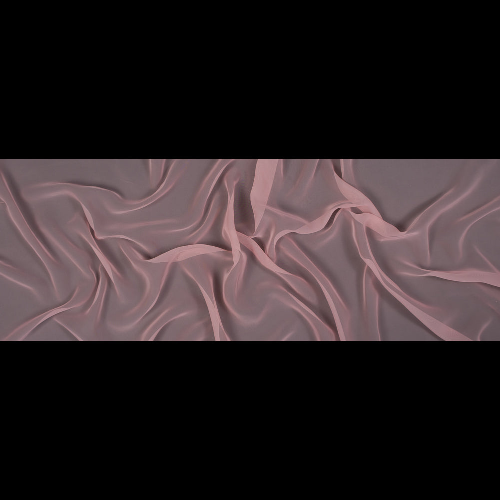 Polyester Chiffon - Rose - Regina Collection Folded Polyester Chiffon - Rose - Regina Collection Folded