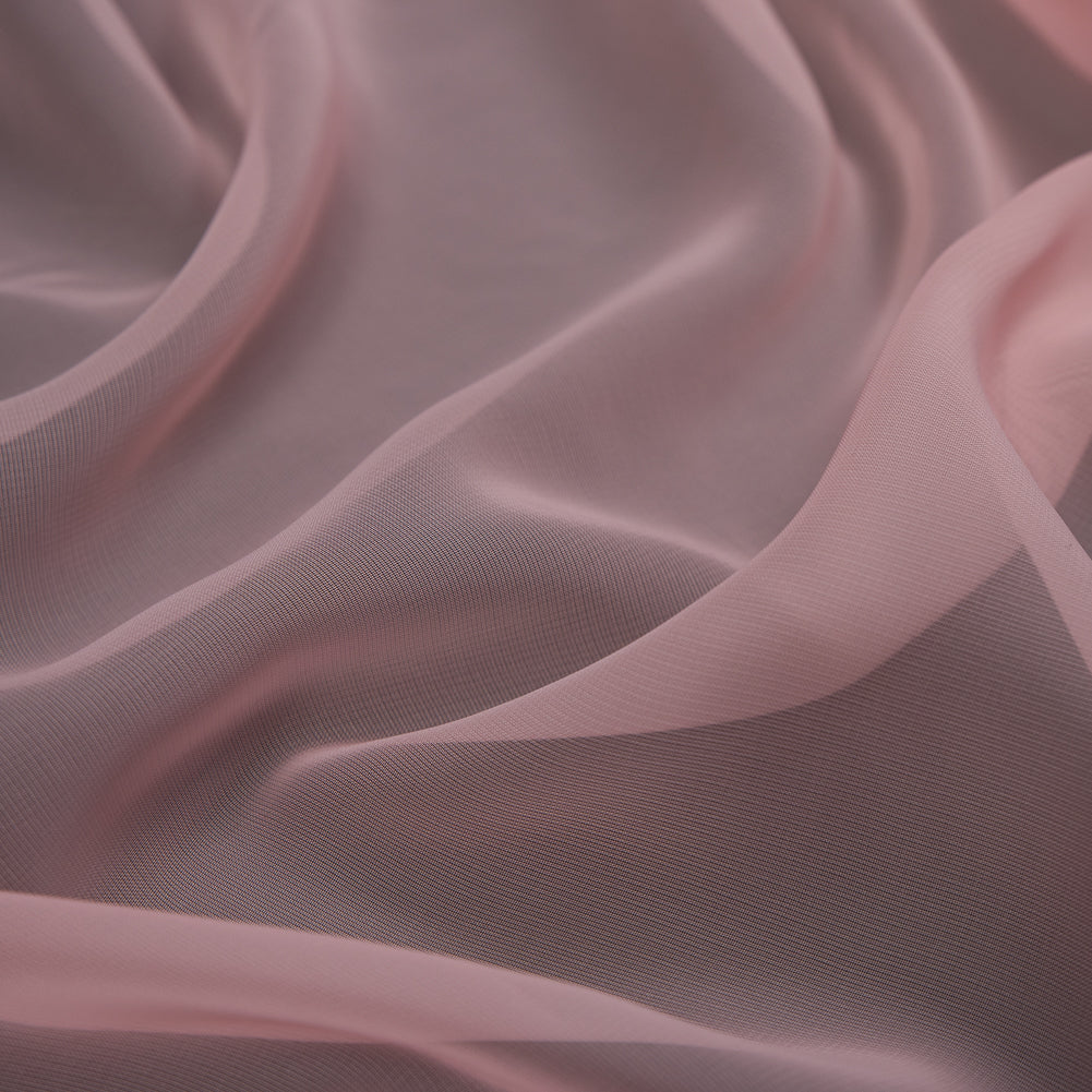 Polyester Chiffon - Rose - Regina Collection Full Polyester Chiffon - Rose - Regina Collection Full