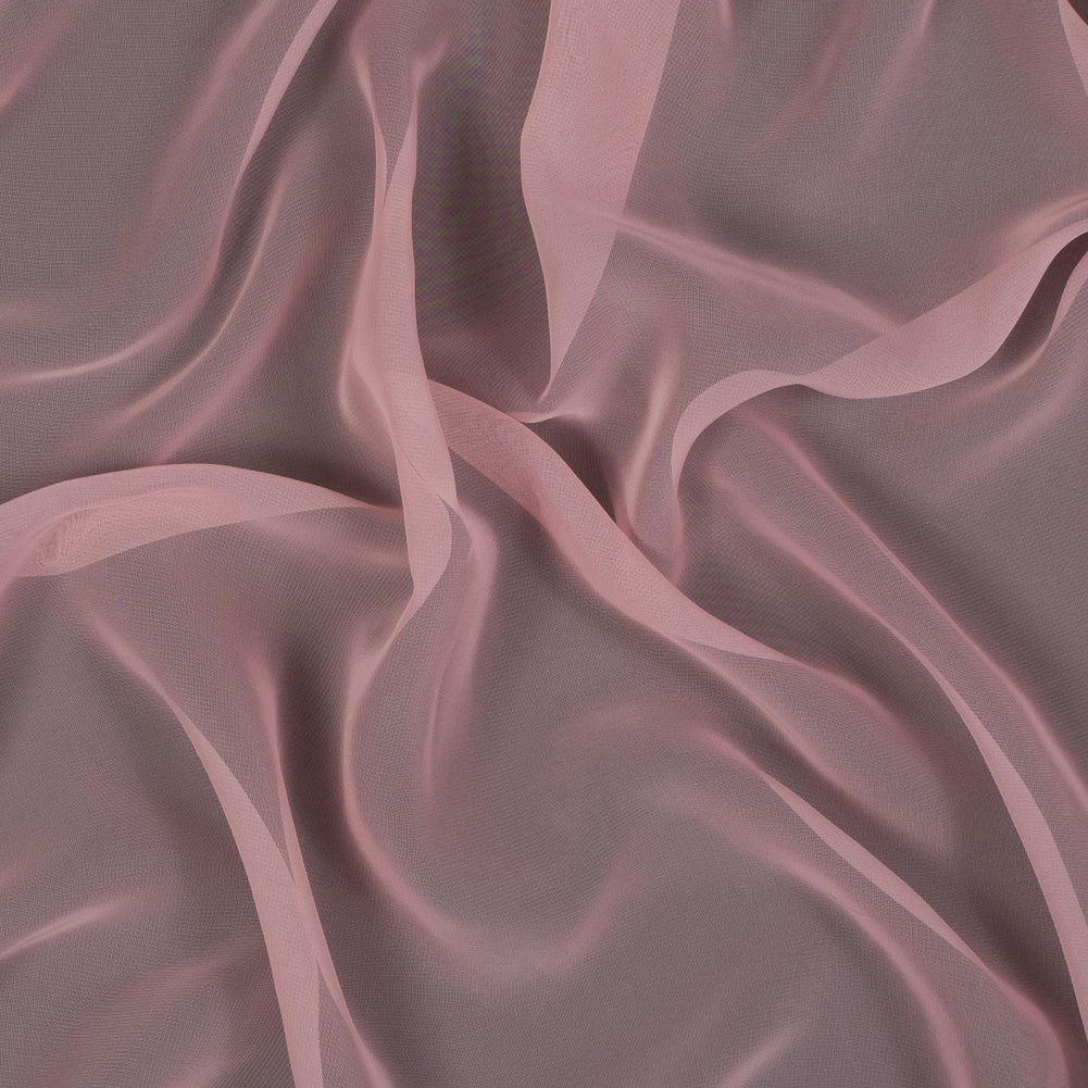 Polyester Chiffon - Rose - Regina Collection Polyester Chiffon - Rose - Regina Collection