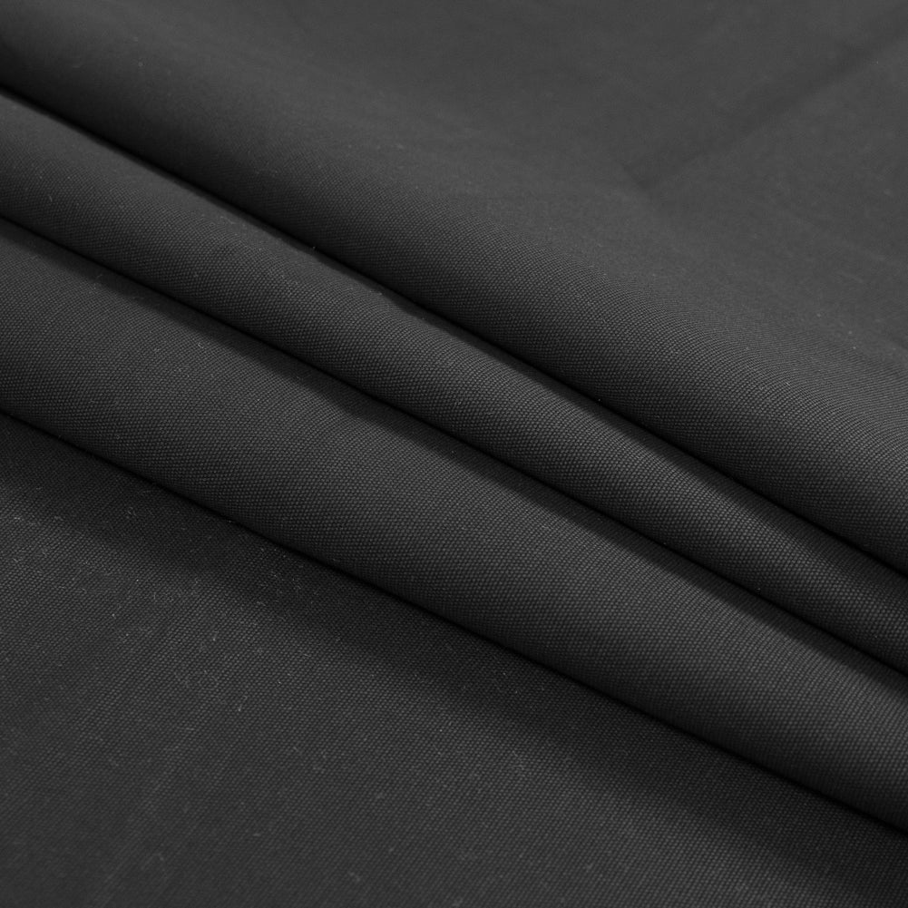 Black Cotton Canvas - Detail