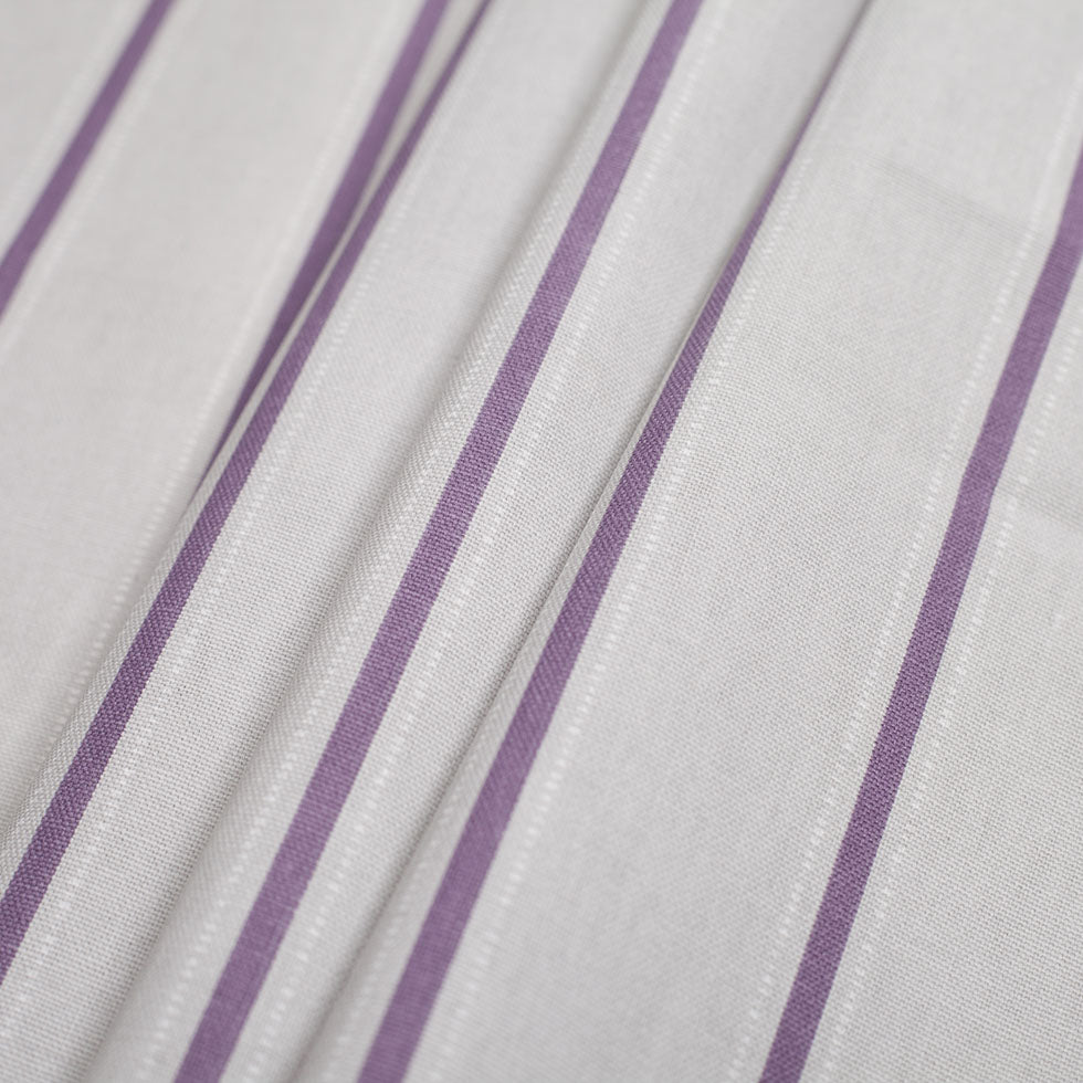 Heather Striped Cotton Canvas Folded Heather Striped Cotton Canvas Folded