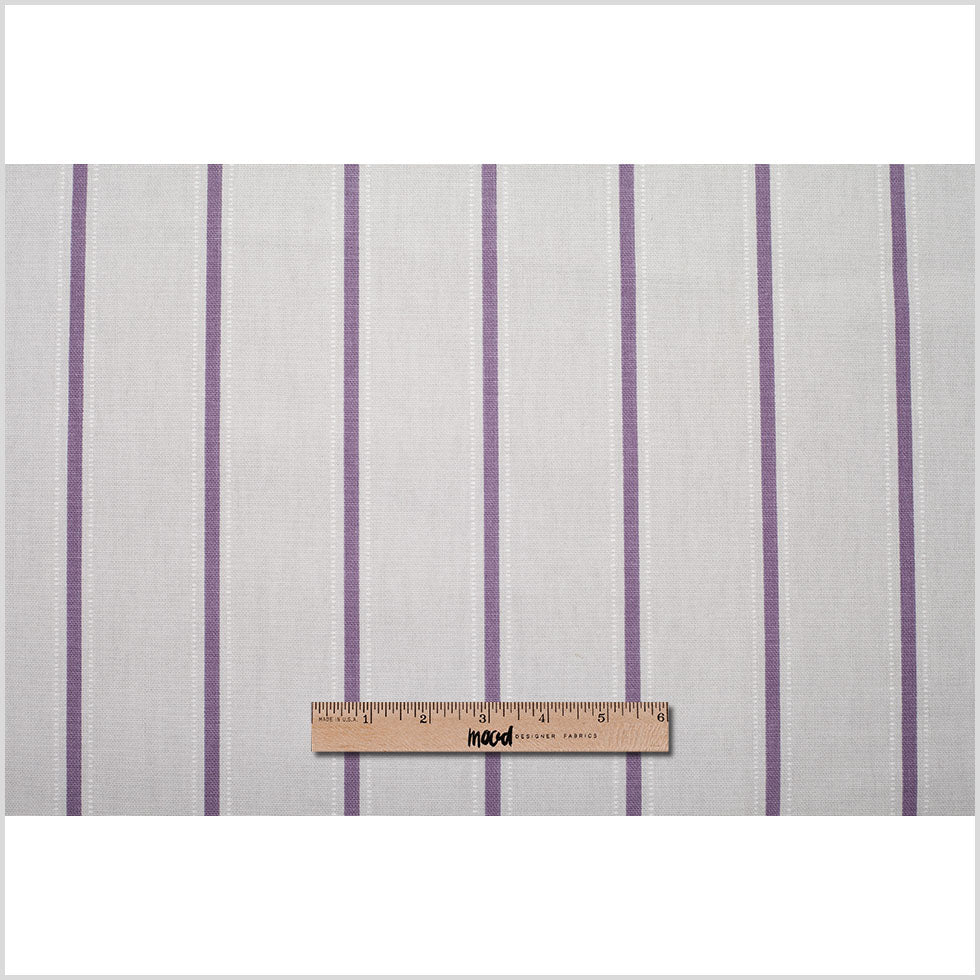 Heather Striped Cotton Canvas Full Heather Striped Cotton Canvas Full