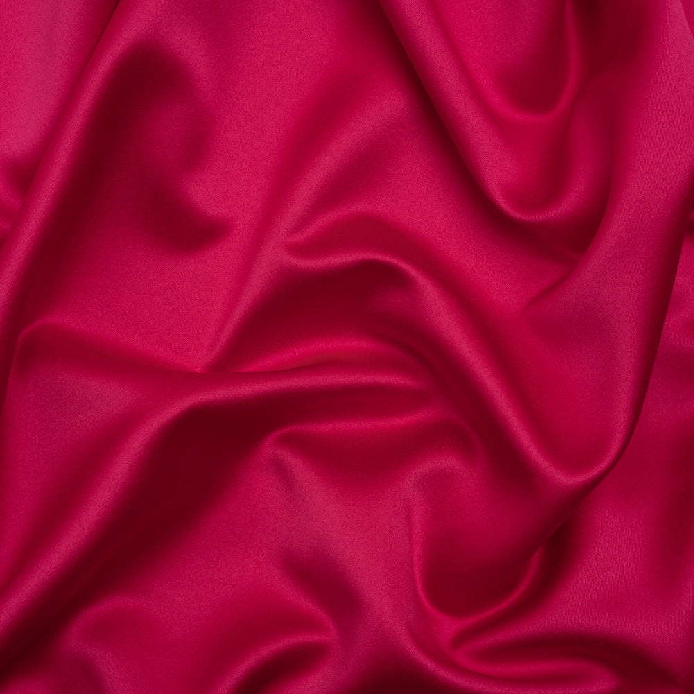 Polyester Satin - Cerise - Reverie Collection Polyester Satin - Cerise - Reverie Collection