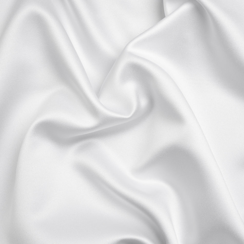 Polyester Satin - Ultra White - Reverie Collection Polyester Satin - Ultra White - Reverie Collection