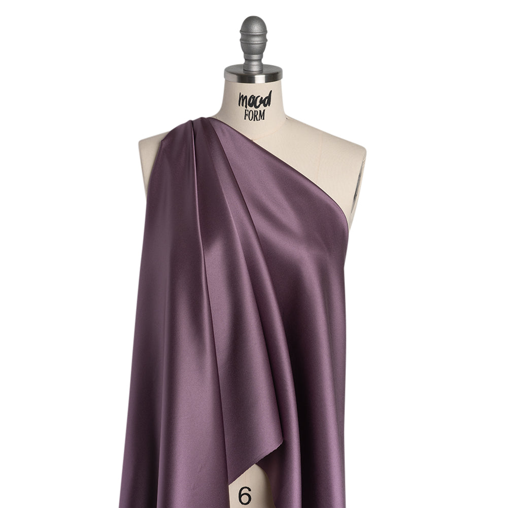 Polyester Satin - Frosted Violet - Reverie Collection Polyester Satin - Frosted Violet - Reverie Collection