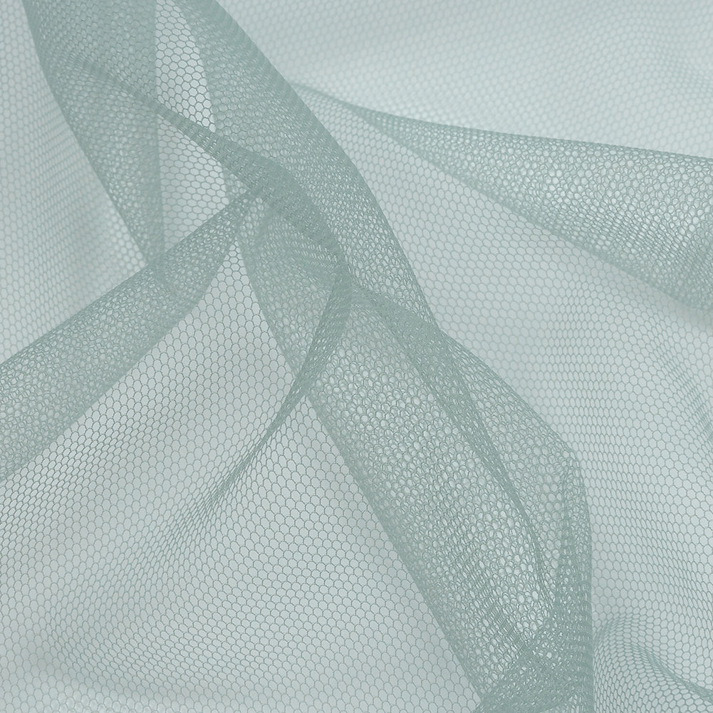 Leonardo Dusty Jade Soft Nylon Tulle - Folded Leonardo Dusty Jade Soft Nylon Tulle - Folded