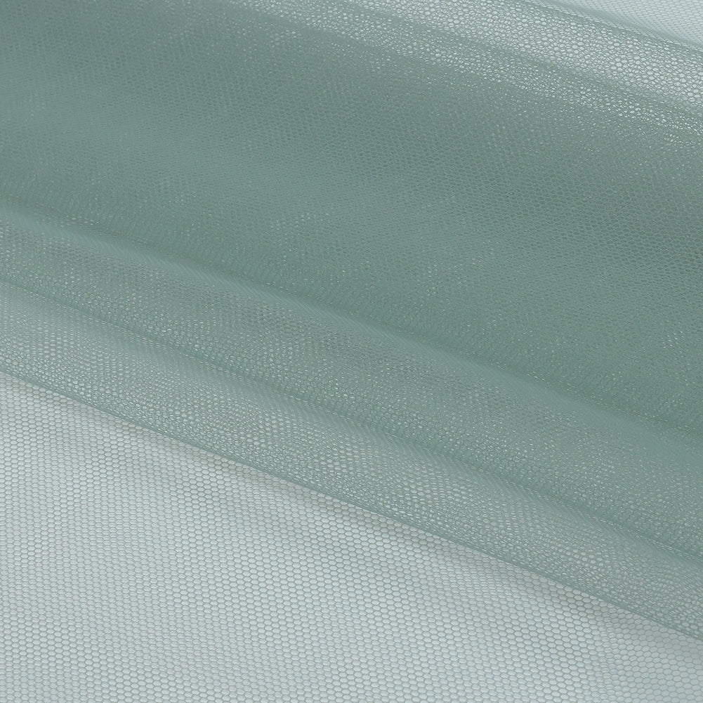 Leonardo Dusty Jade Soft Nylon Tulle - Full Leonardo Dusty Jade Soft Nylon Tulle - Full