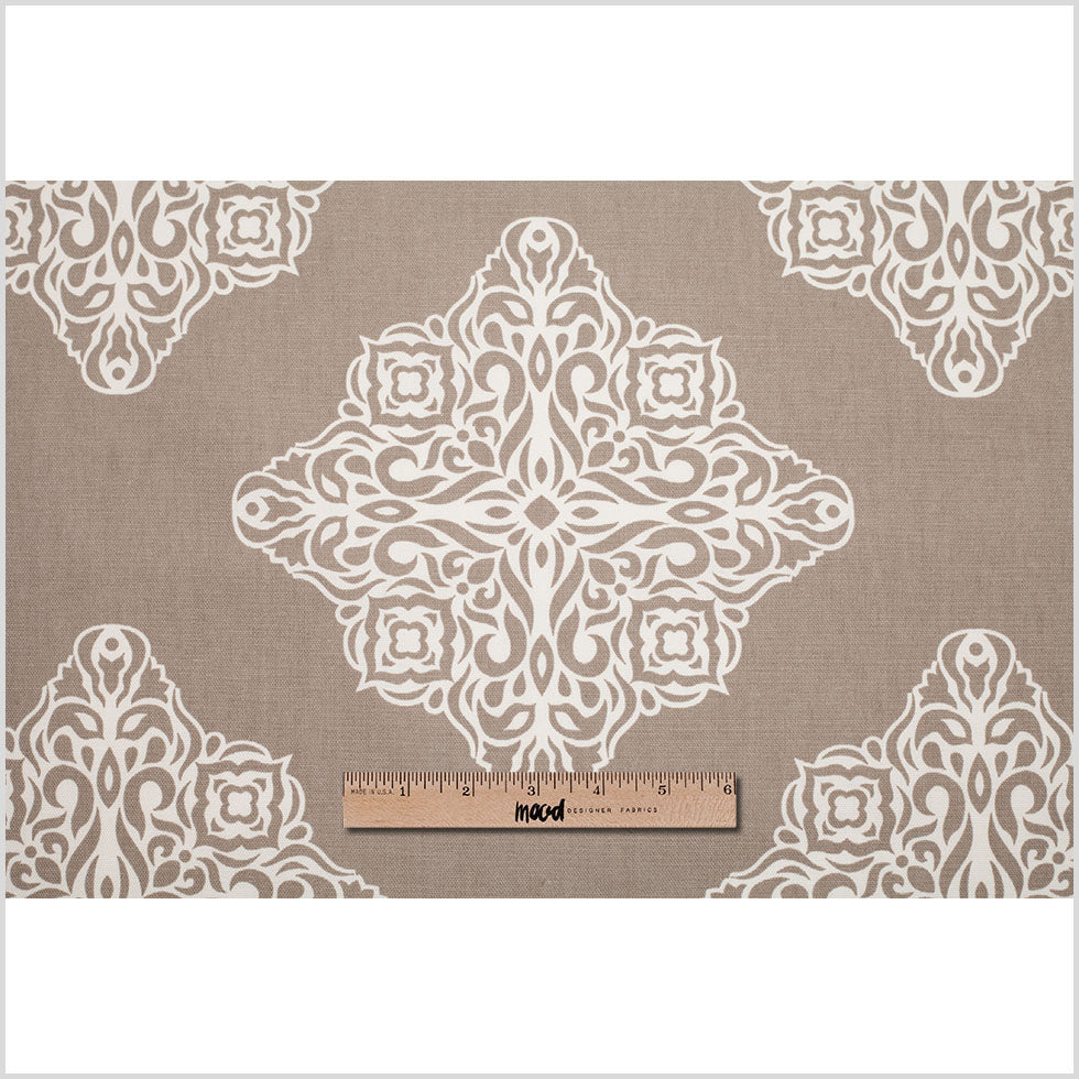 Mushroom Light-Weight Printed Cotton Woven - Full Mushroom Light-Weight Printed Cotton Woven - Full