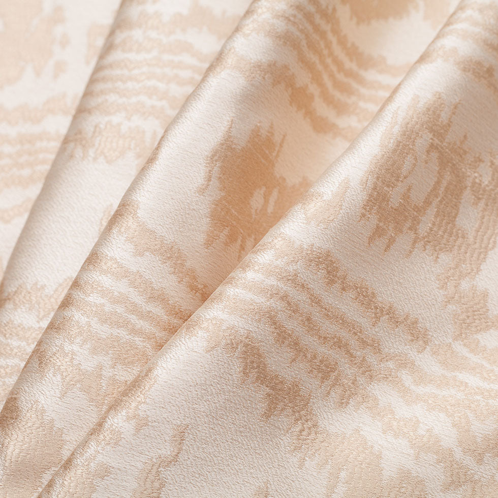 Turkish Gold Moire-Like Polyester Woven - Folded Turkish Gold Moire-Like Polyester Woven - Folded