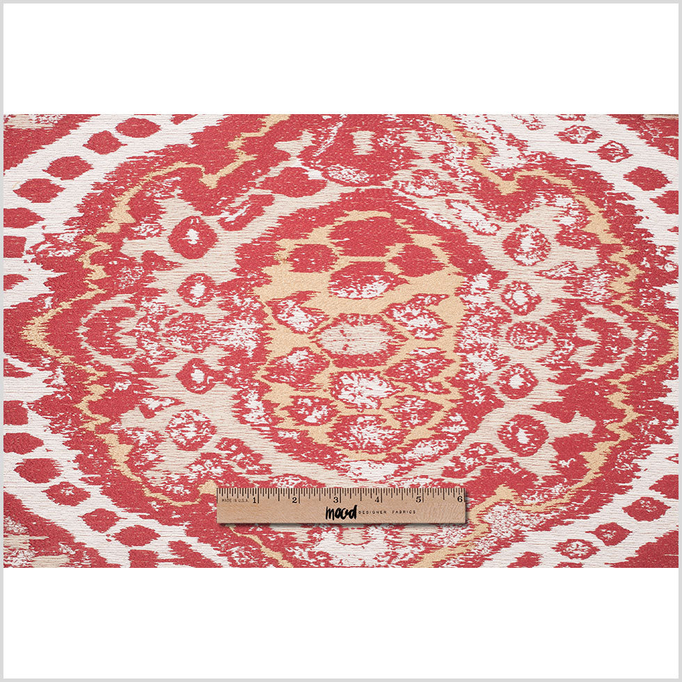 Turkish Fire Ikat Polyester Woven - Full Turkish Fire Ikat Polyester Woven - Full