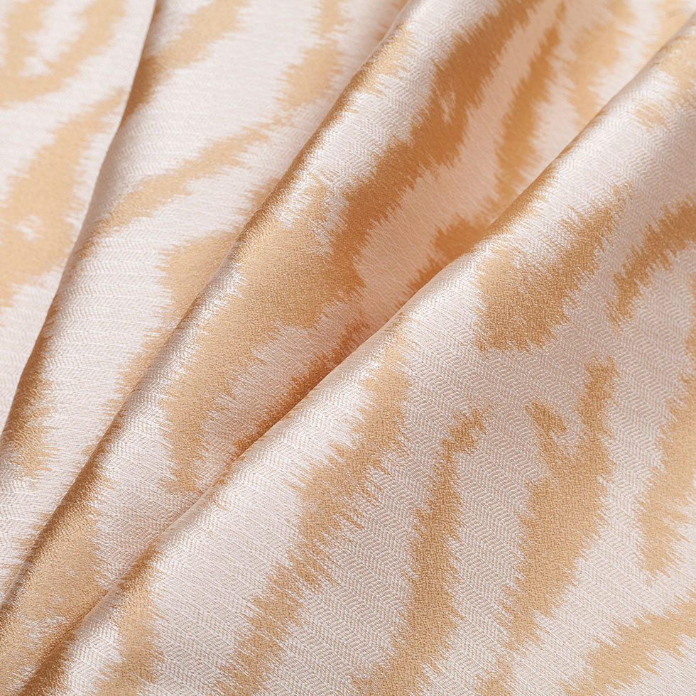 Turkish Gold/Silver Animal Printed Polyester Woven - Folded Turkish Gold/Silver Animal Printed Polyester Woven - Folded