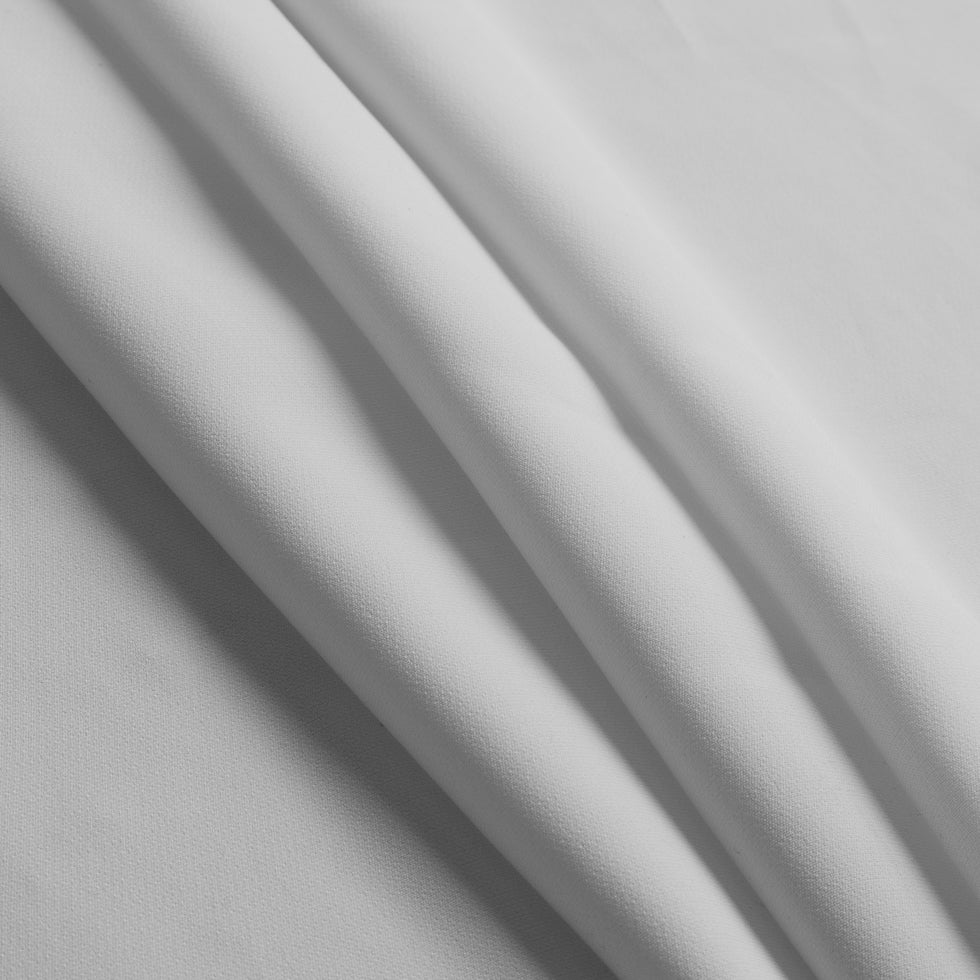 White Polyester Crepe Folded White Polyester Crepe Folded