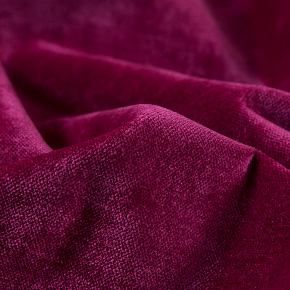 Fuchsia Upholstery Chenille - Detail Fuchsia Upholstery Chenille - Detail