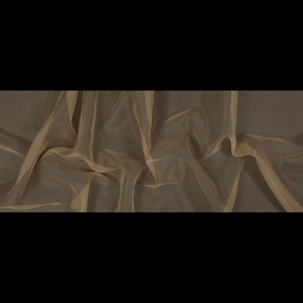 Antique Gold 2-Ply Polyester Organza - Folded Antique Gold 2-Ply Polyester Organza - Folded