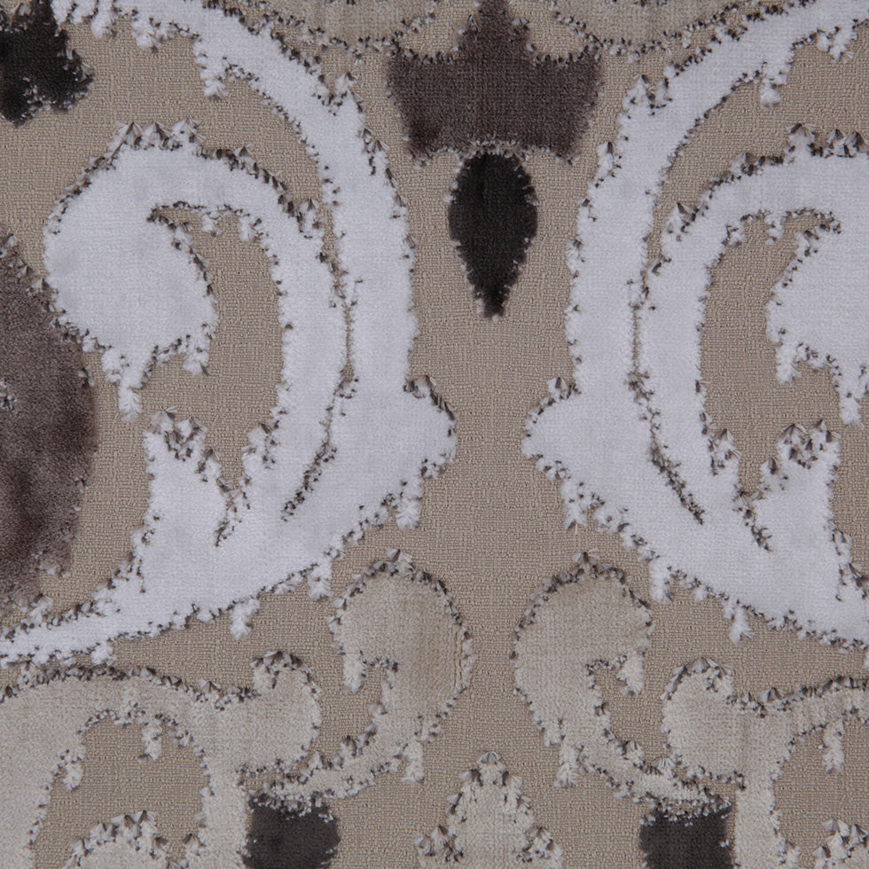 Shadow Swirls Cut Polyester Blended Velvet Detail Shadow Swirls Cut Polyester Blended Velvet Detail