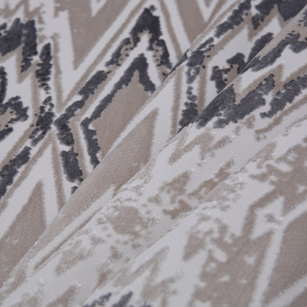 Pearl Laser Cut Geometric Velvet Folded Pearl Laser Cut Geometric Velvet Folded