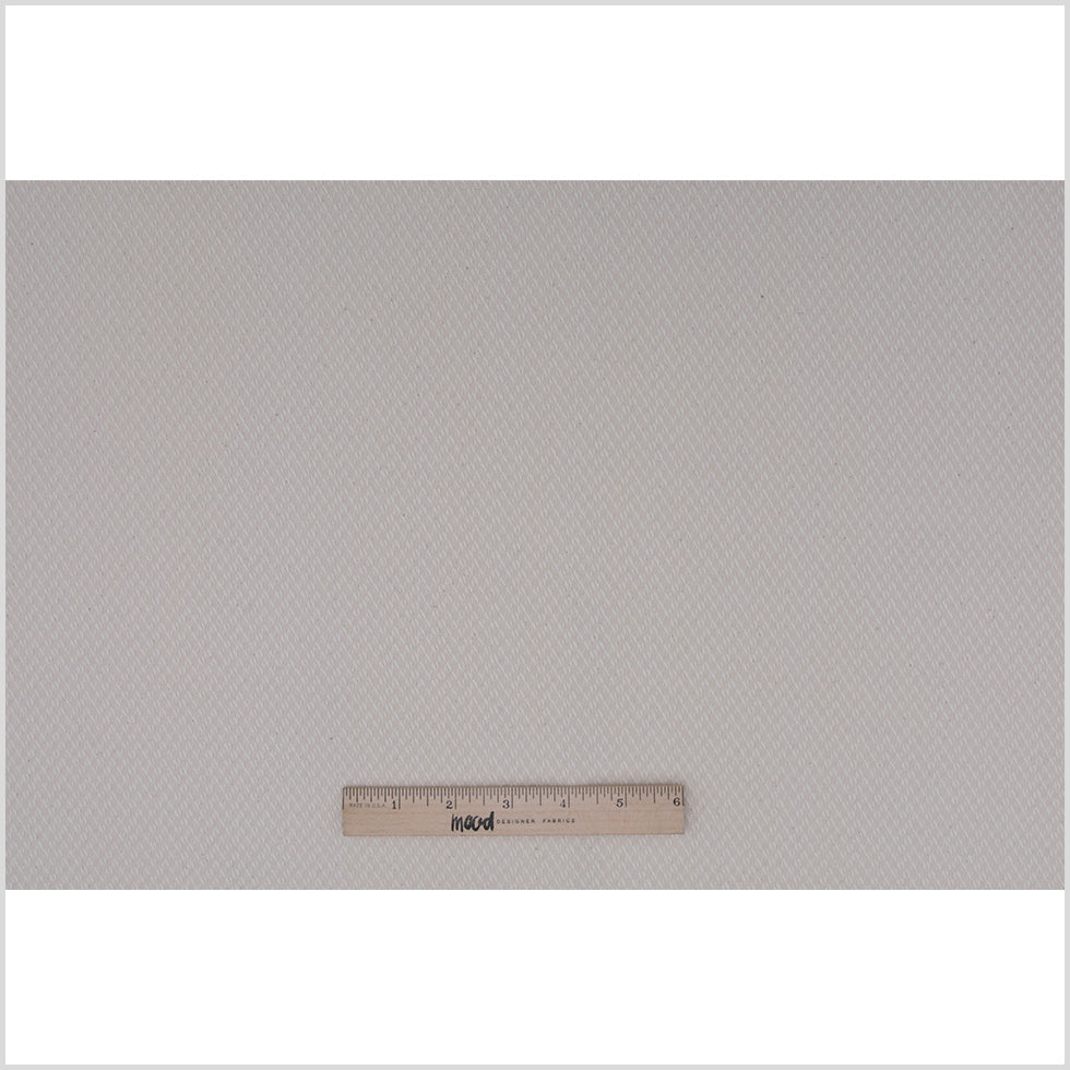 Spanish Natural Raised Checks Polyester Blended Woven - Full Spanish Natural Raised Checks Polyester Blended Woven - Full