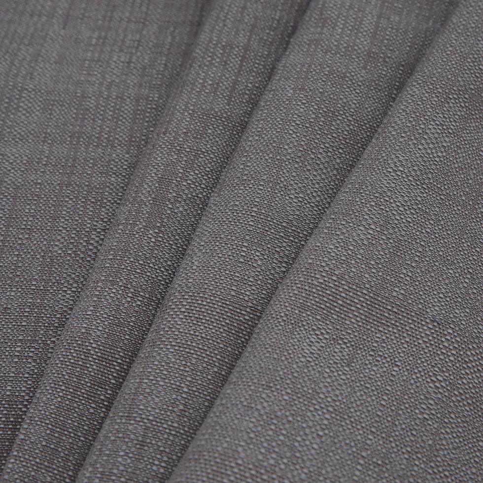 Spanish Charcoal Textured Polyester Blended Woven - Folded Spanish Charcoal Textured Polyester Blended Woven - Folded