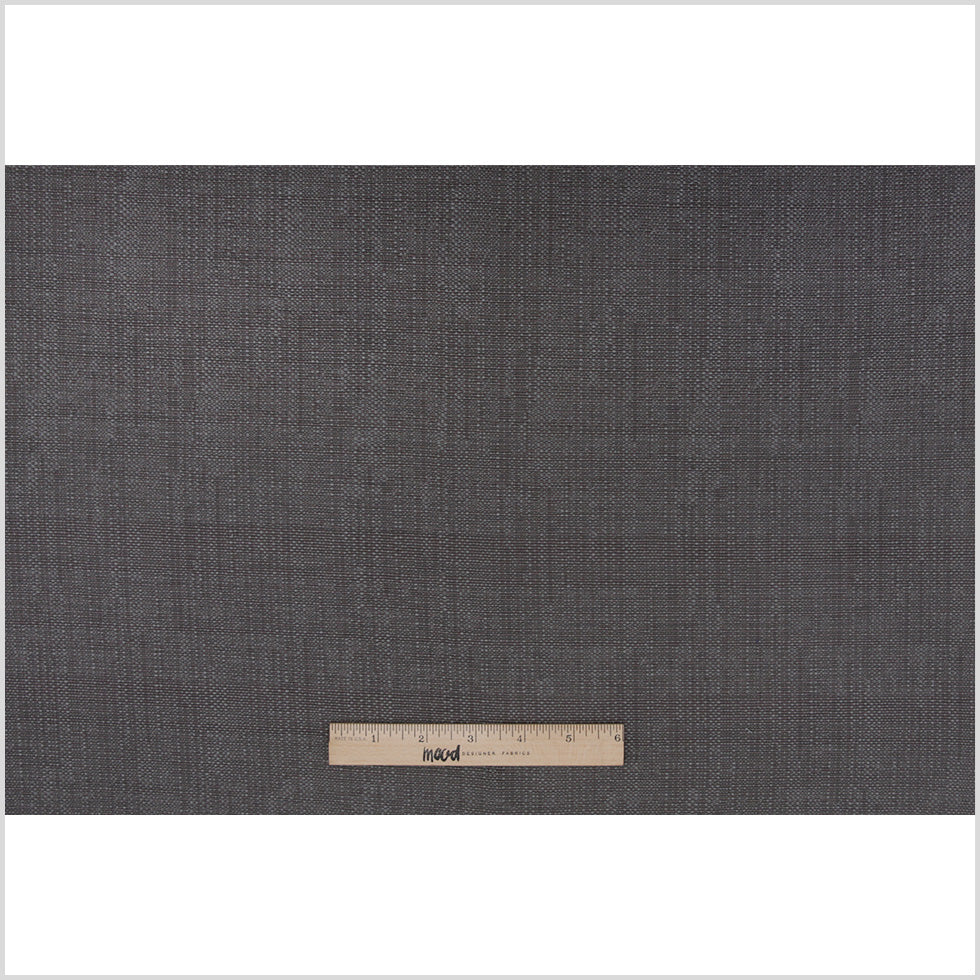 Spanish Charcoal Textured Polyester Blended Woven - Full Spanish Charcoal Textured Polyester Blended Woven - Full