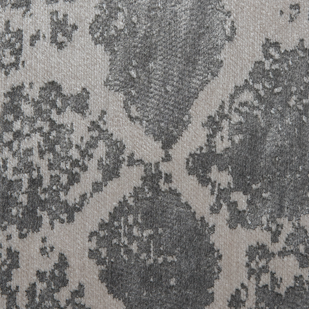 Platinum Python Polyester and Rayon Velvet Detail Platinum Python Polyester and Rayon Velvet Detail