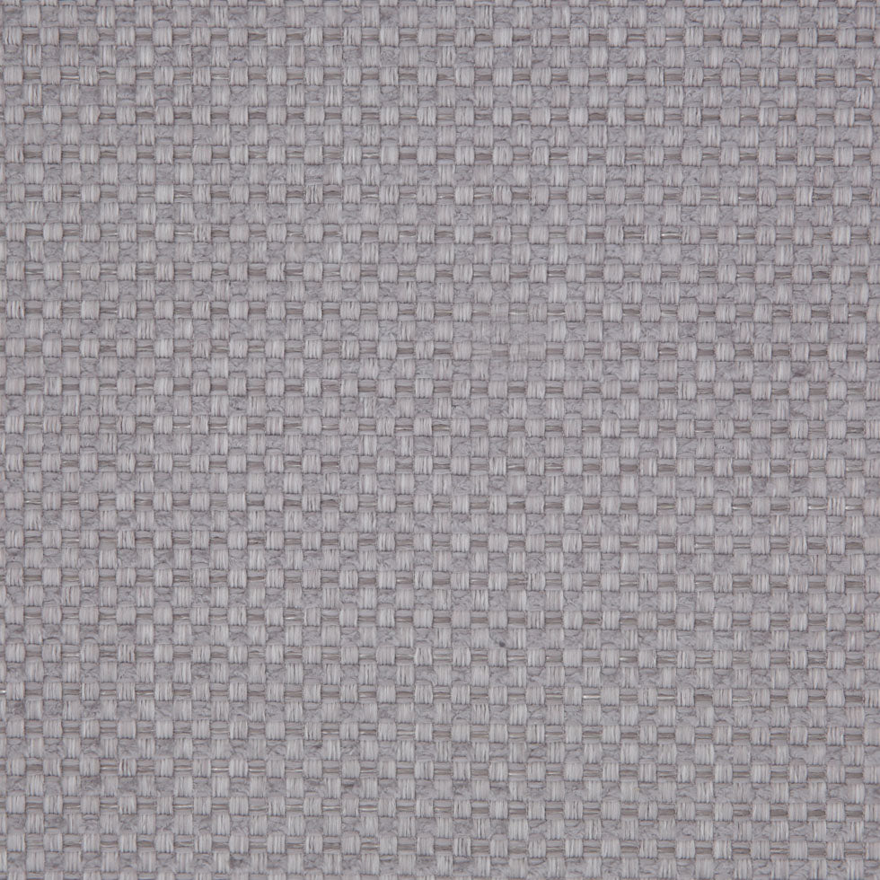 Chrome Novelty Basketweave Upholstery Fabric - Detail Chrome Novelty Basketweave Upholstery Fabric - Detail