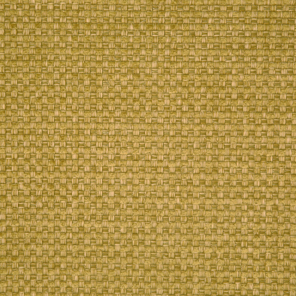 Citron Novelty Basketweave Upholstery Fabric - Detail Citron Novelty Basketweave Upholstery Fabric - Detail