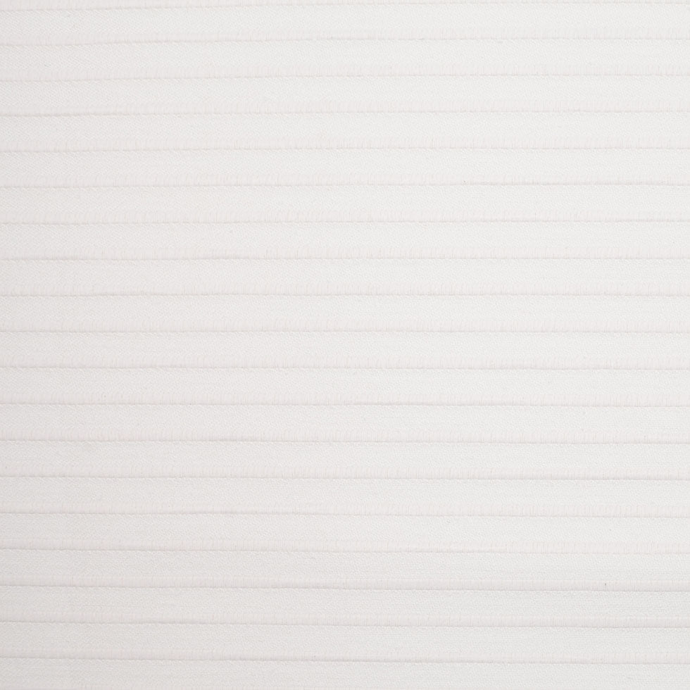 Spanish White Striped Polyester Blended Woven Spanish White Striped Polyester Blended Woven