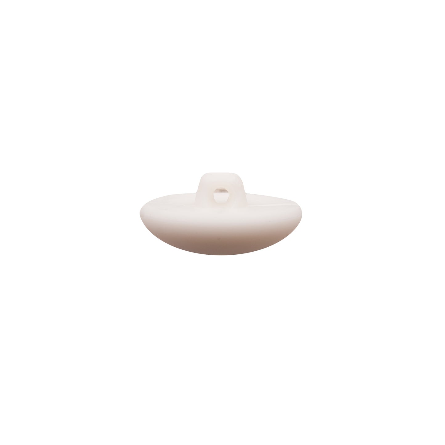 Italian White Nylon Shank Back Button - 32L/20mm - Detail Italian White Nylon Shank Back Button - 32L/20mm - Detail
