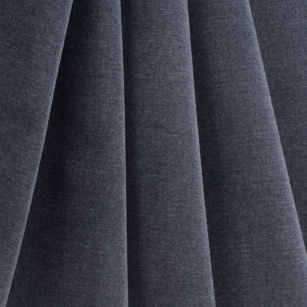 Turkish Gunmetal Polyester Blended Chenille - Folded Turkish Gunmetal Polyester Blended Chenille - Folded